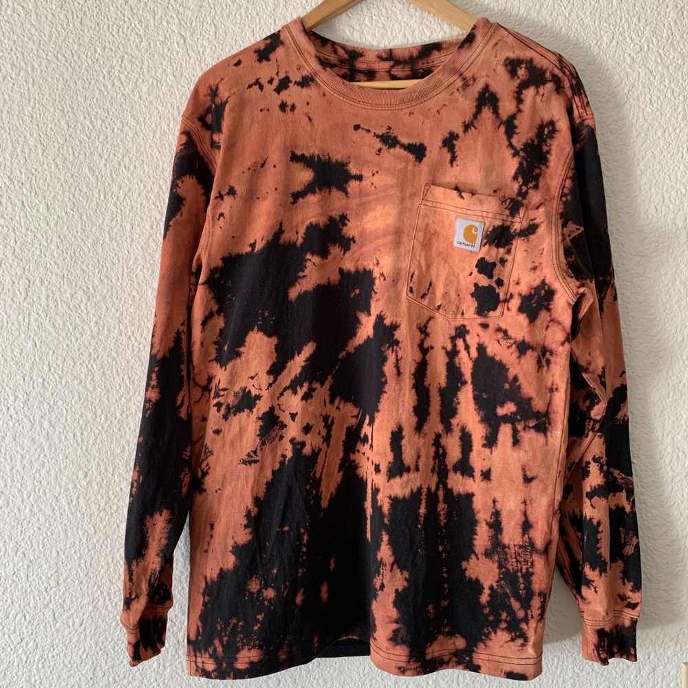 Bleach dye carhartt l/s